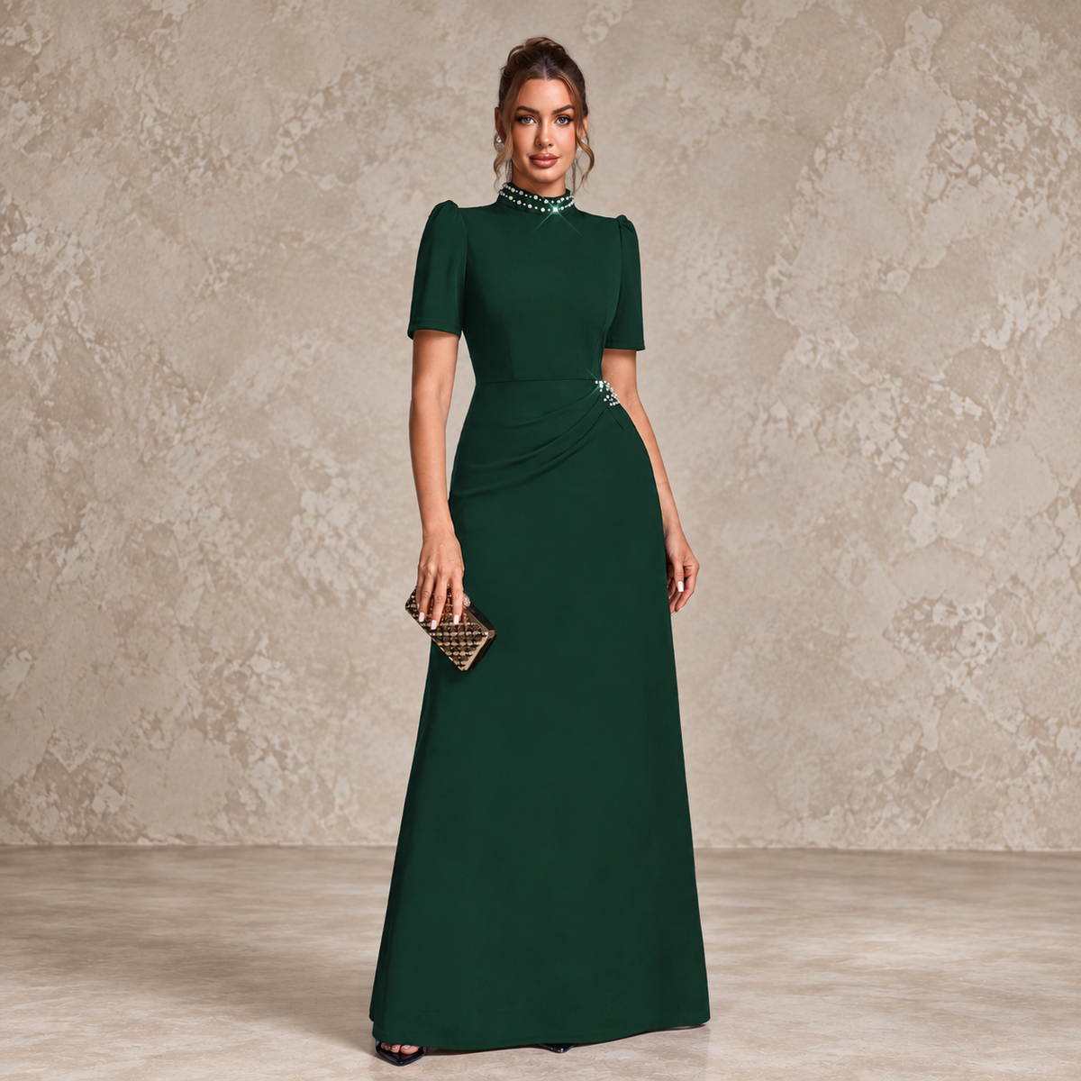 Hildegard | Elegant Evening and Bridesmaid Gown