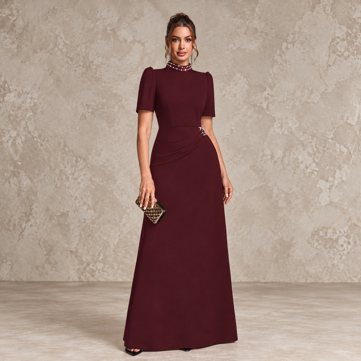 Hildegard | Elegant Evening and Bridesmaid Gown