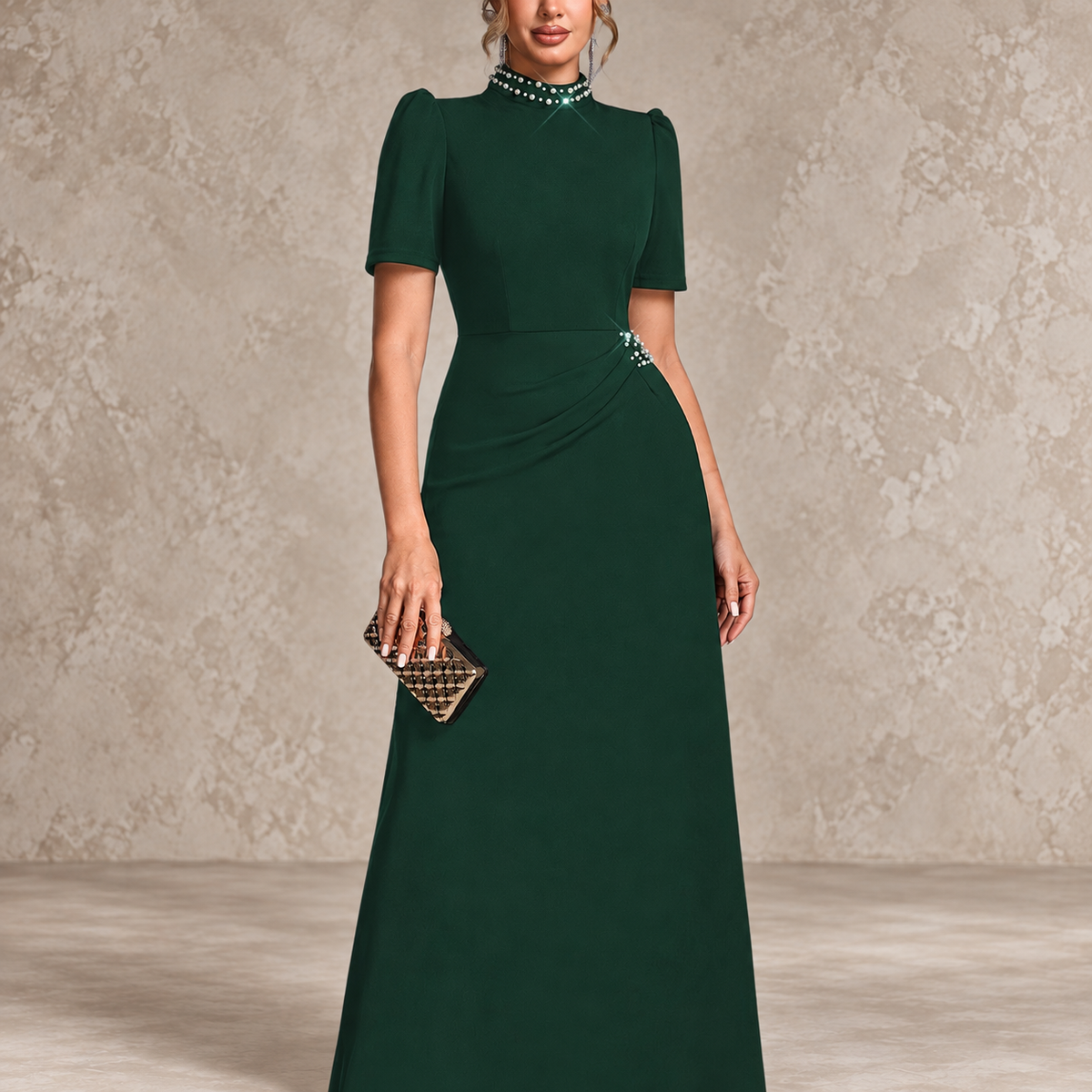 Hildegard | Elegant Evening and Bridesmaid Gown