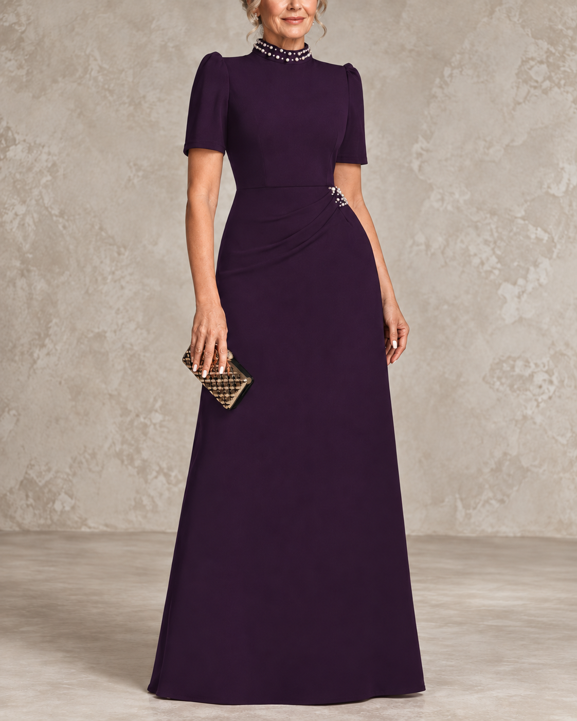 Hildegard | Elegant Evening and Bridesmaid Gown
