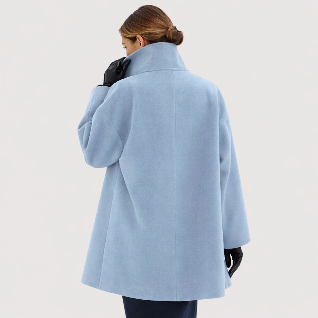 Morgana Relaxed Soft Collar Wool Winter Coat