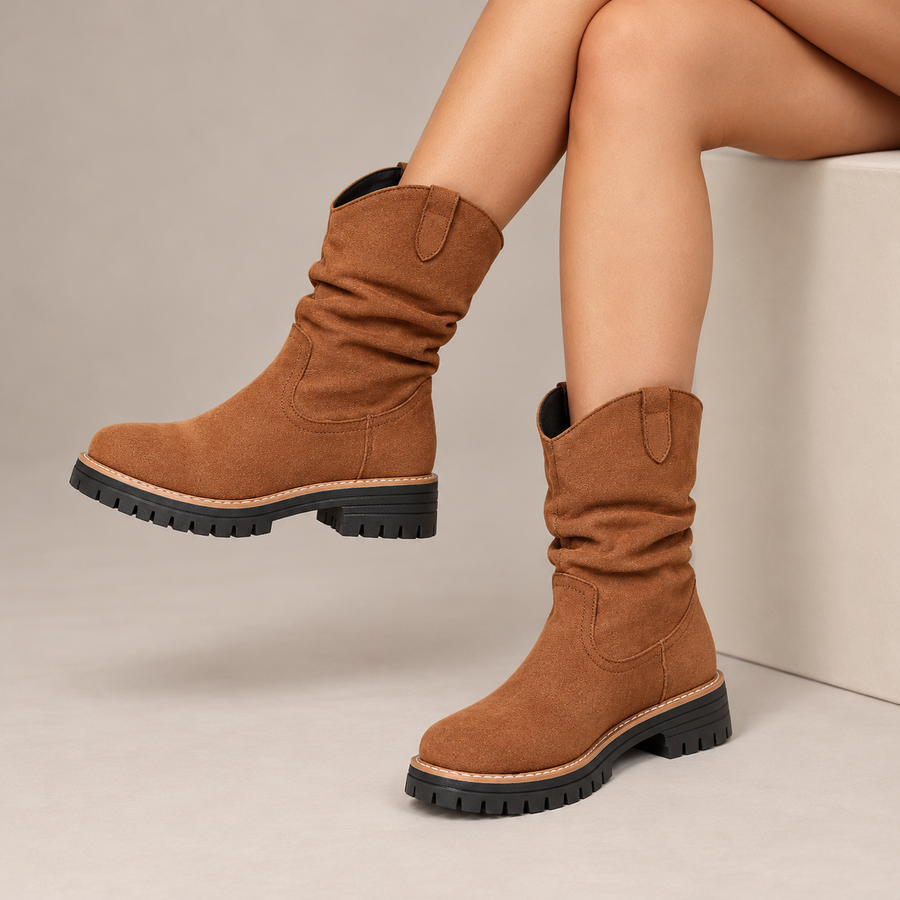 Rhiannon Platform Martin Boots