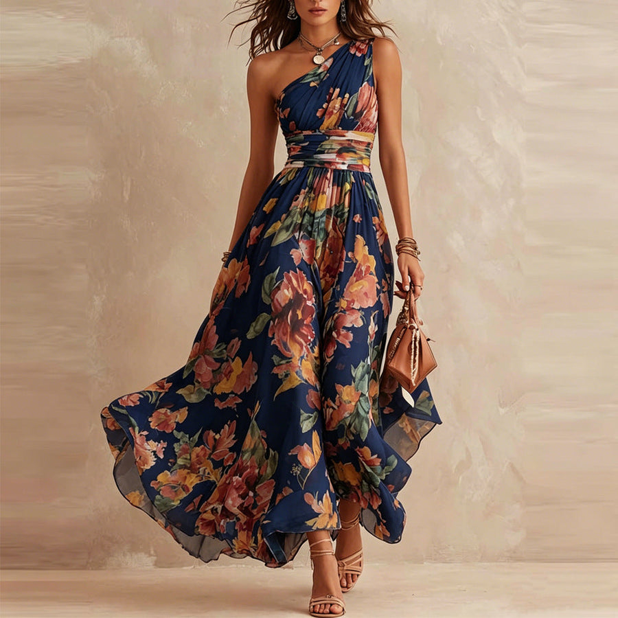 Debra dress in Navy