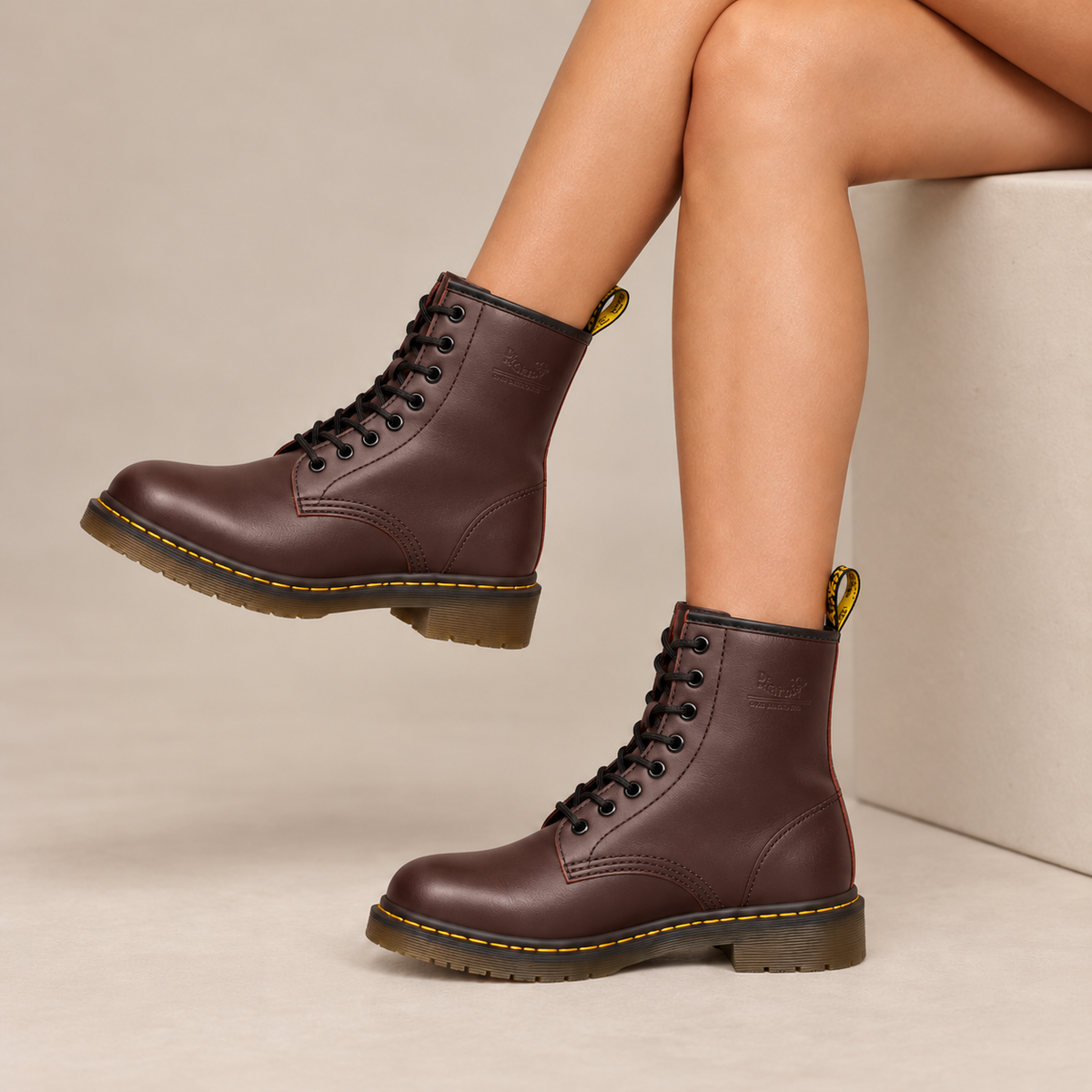 Annora Elegant Lace-Up Boots