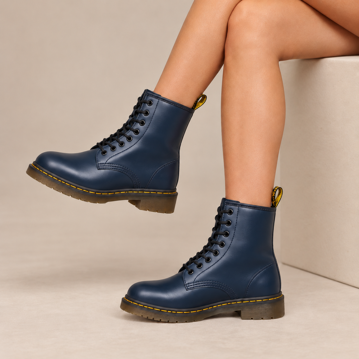 Annora Elegant Lace-Up Boots