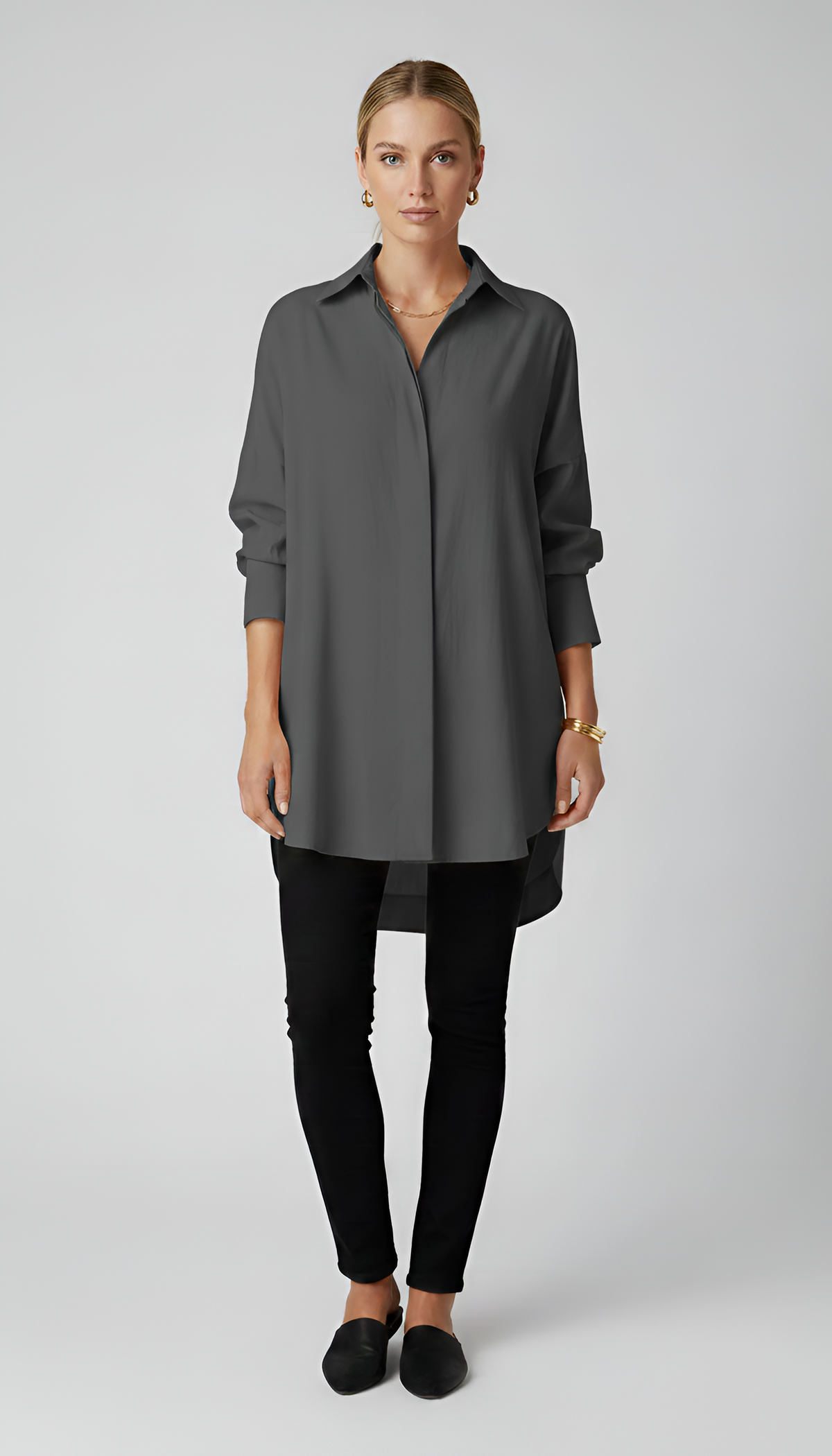 Morgan | Oversized Cotton Shirt