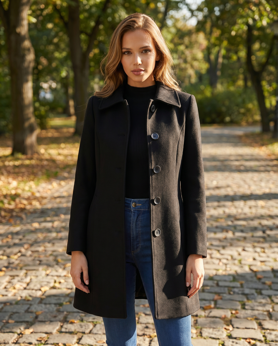 Jan | Single-Breasted Winter Coat