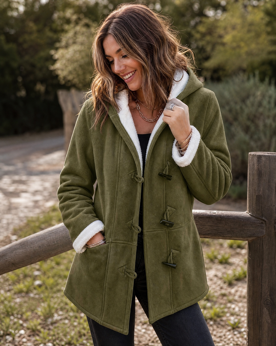 Ina | Warm Hooded Winter Coat