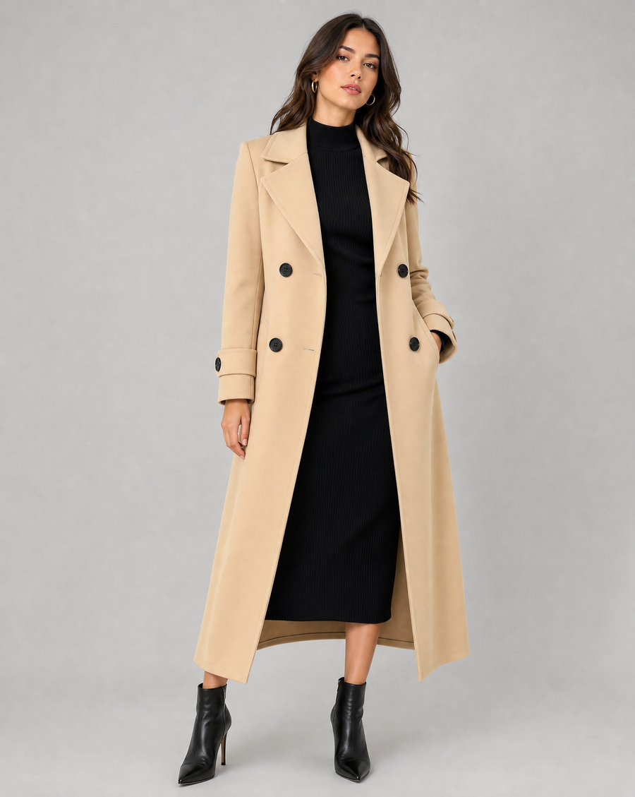 Lela | Long Tailored Winter Coat