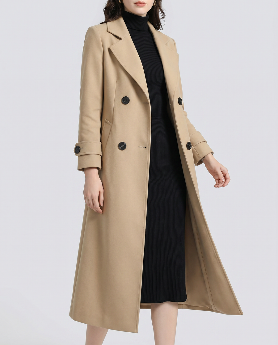Lela | Long Tailored Winter Coat