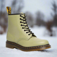 Annora Elegant Lace-Up Boots in Beige