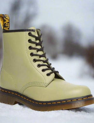 Annora Elegant Lace-Up Boots in Beige