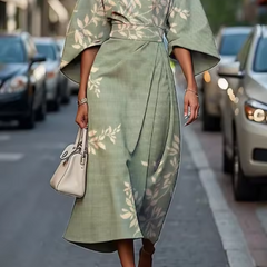 Almeda dress in Green
