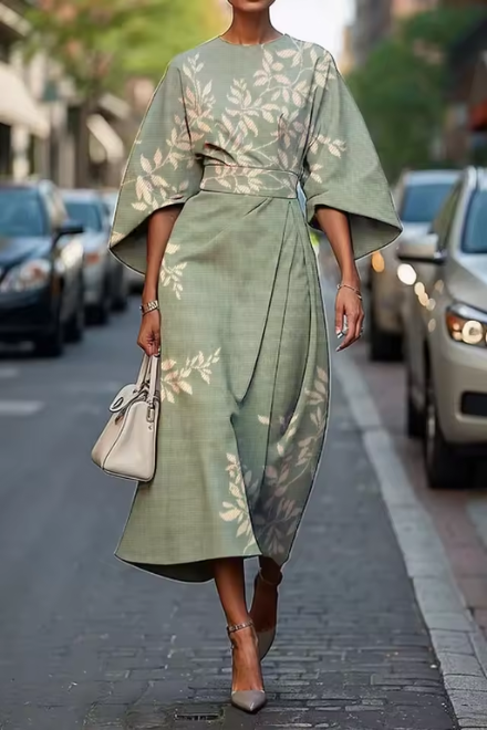 Almeda dress in Green