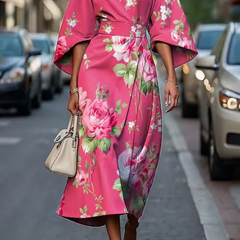 Almeda dress in Pink