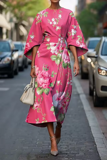 Almeda dress in Pink