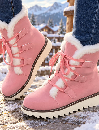 Liesel Winter Boots in Pink