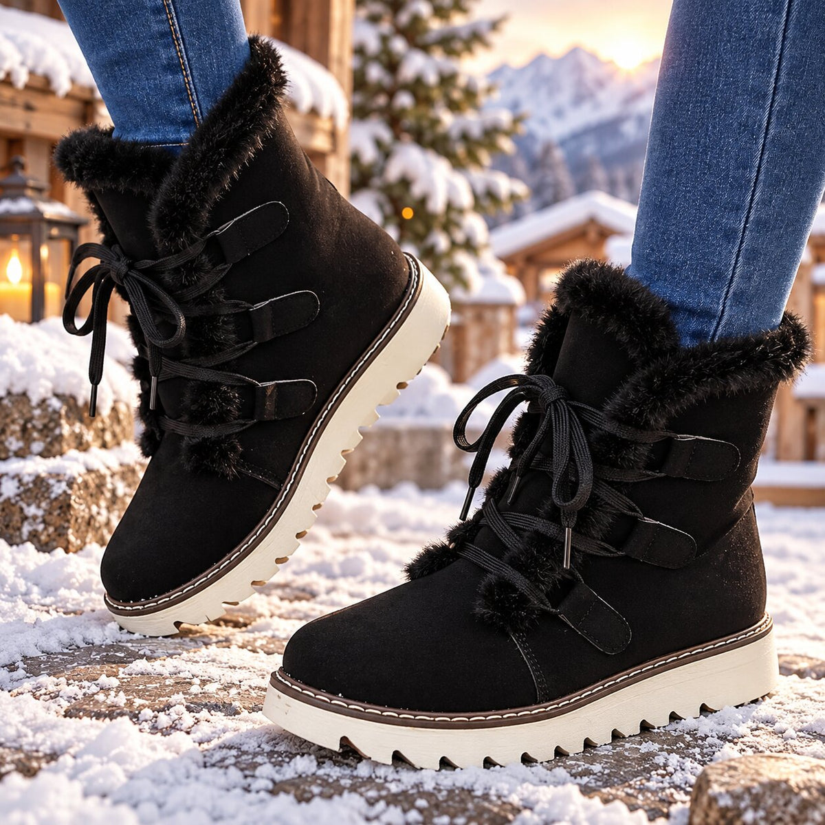 Liesel Winter Boots in Black