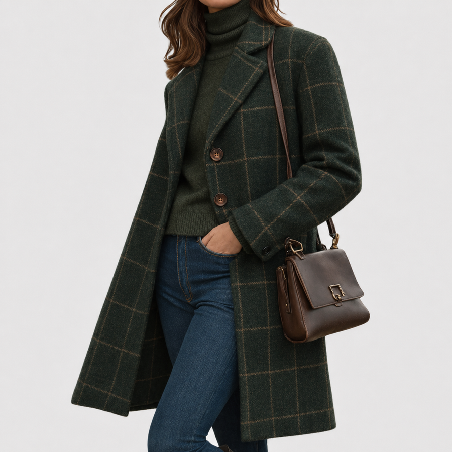 Joann | Tailored Mid-Length Overcoat