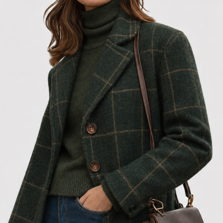 Joann | Tailored Mid-Length Overcoat