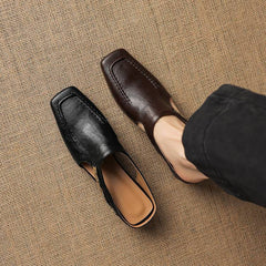 Verbena Square-Toe Mules