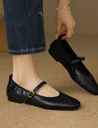 Ondine Flats in Black