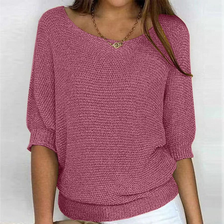 Eliana | Three-Quarter Sleeve Sweater