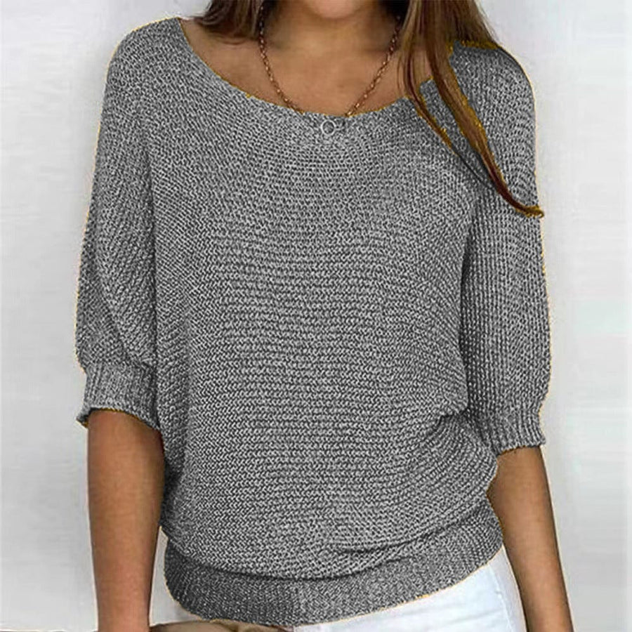 Eliana | Three-Quarter Sleeve Sweater