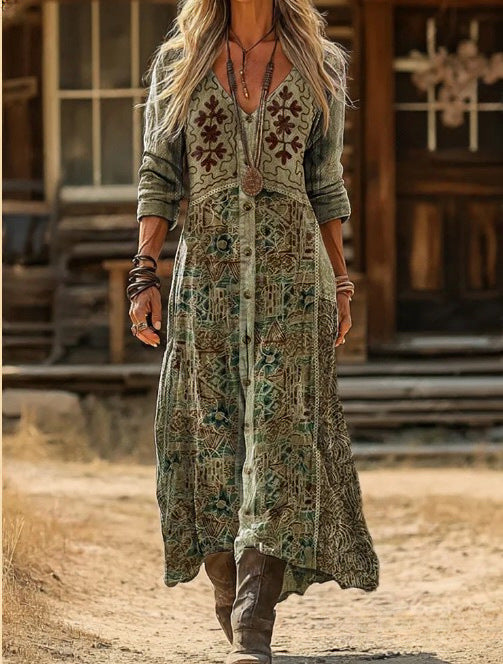 Kristen maxi dress