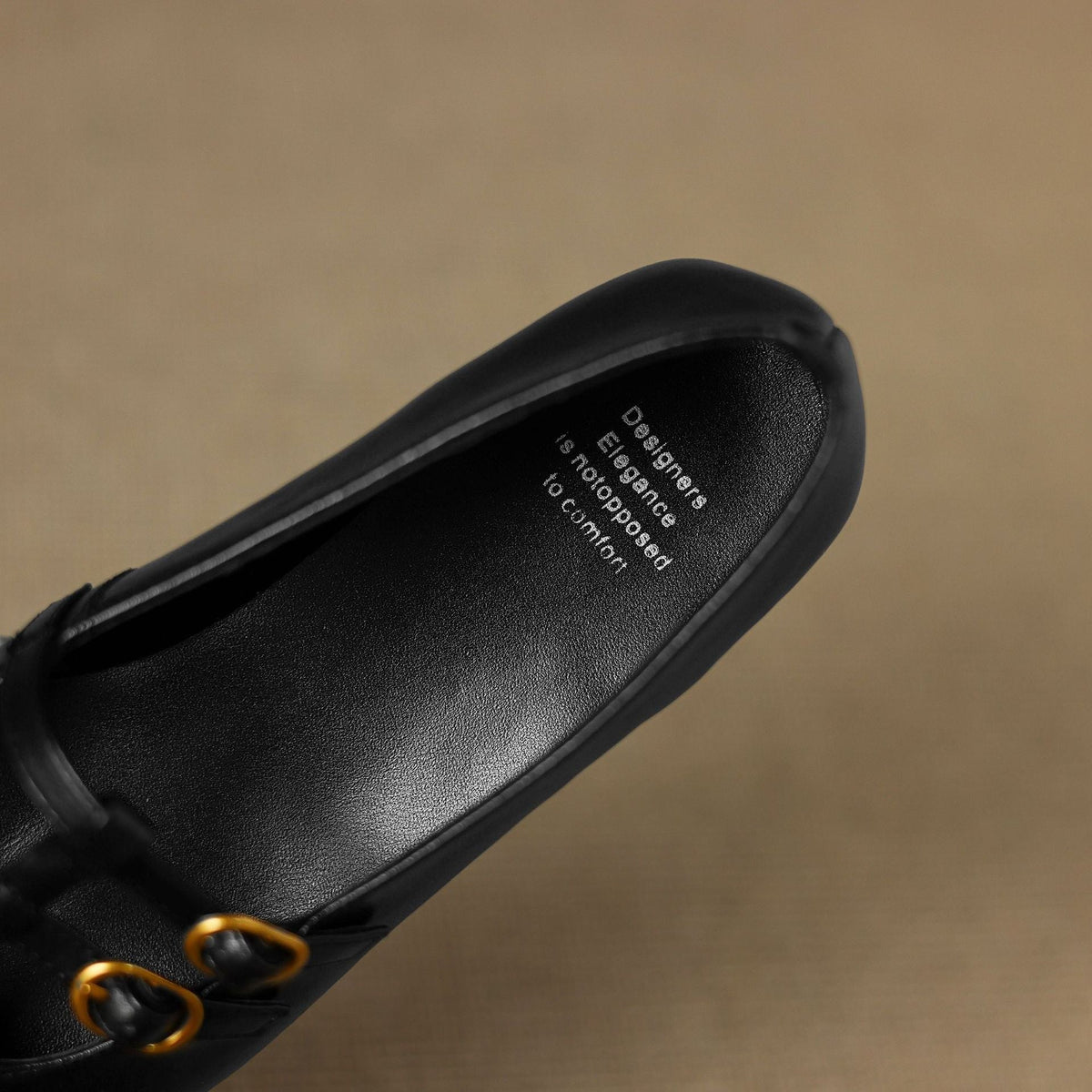 Lotte Brogue Double-Strap Mary Jane Flats