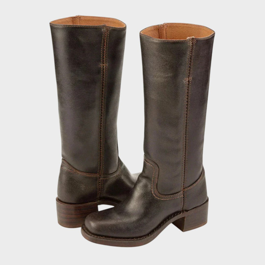 Fidelia | Knee-High Pull-On Boots