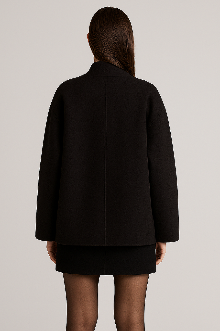 Allie | Oversized Double-Breasted Coat