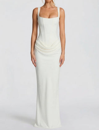 Hyacinth dress in White