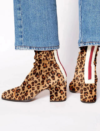 Whitney ankle boots in Leopard
