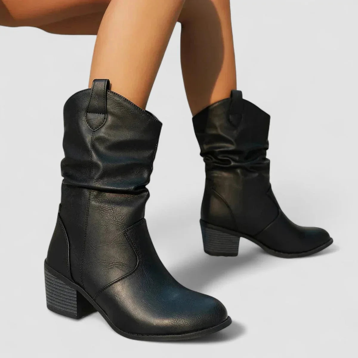 Tova Orthopedic Leather Boots