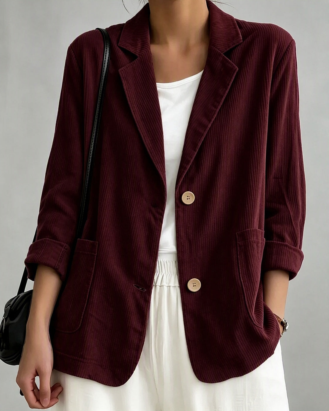 Greta | Single Breasted Blazer