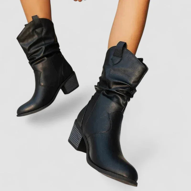 Tova Orthopedic Leather Boots