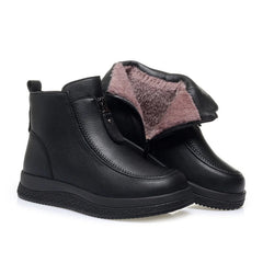 Nerys Zip Comfort Boots in Black