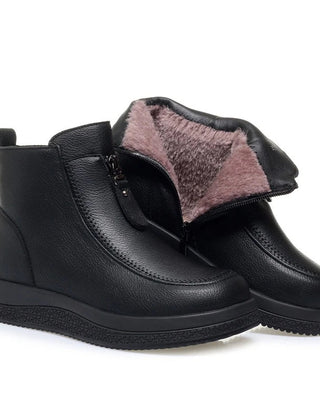 Nerys Zip Comfort Boots in Black