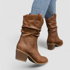 Tova Orthopedic Leather Boots