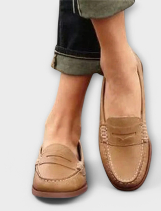 Honora classic penny loafers in Tan