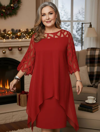 Glynis dress in Red