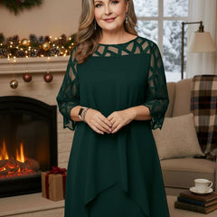 Glynis dress in Green