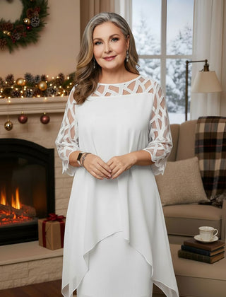 Glynis dress in White