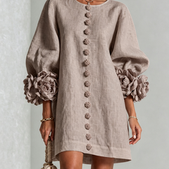 Penny dress in Mushroom Taupe