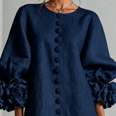 Camila dress in Navy