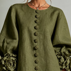 Marisa dress in Olive
