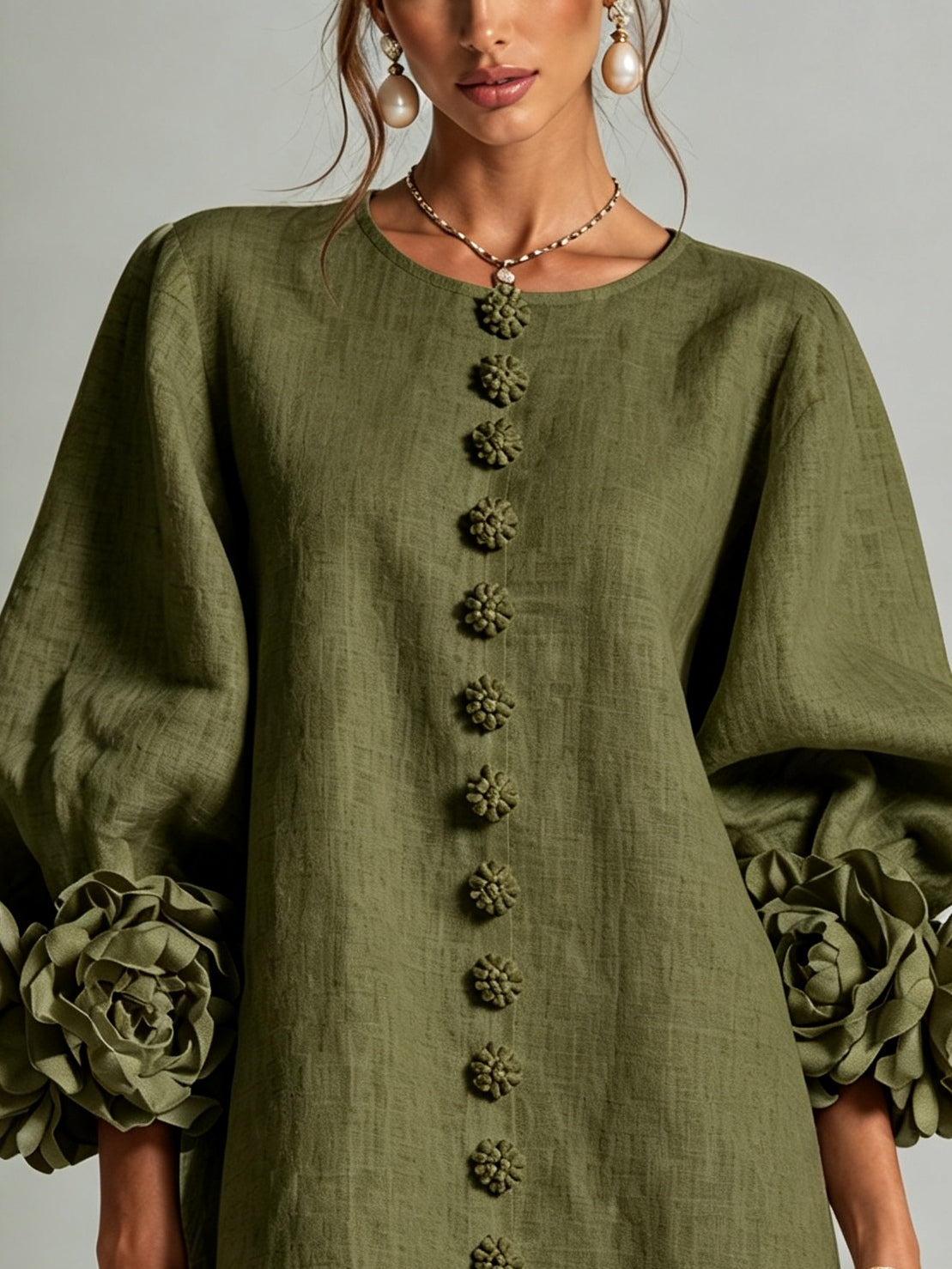 Marisa dress in Olive