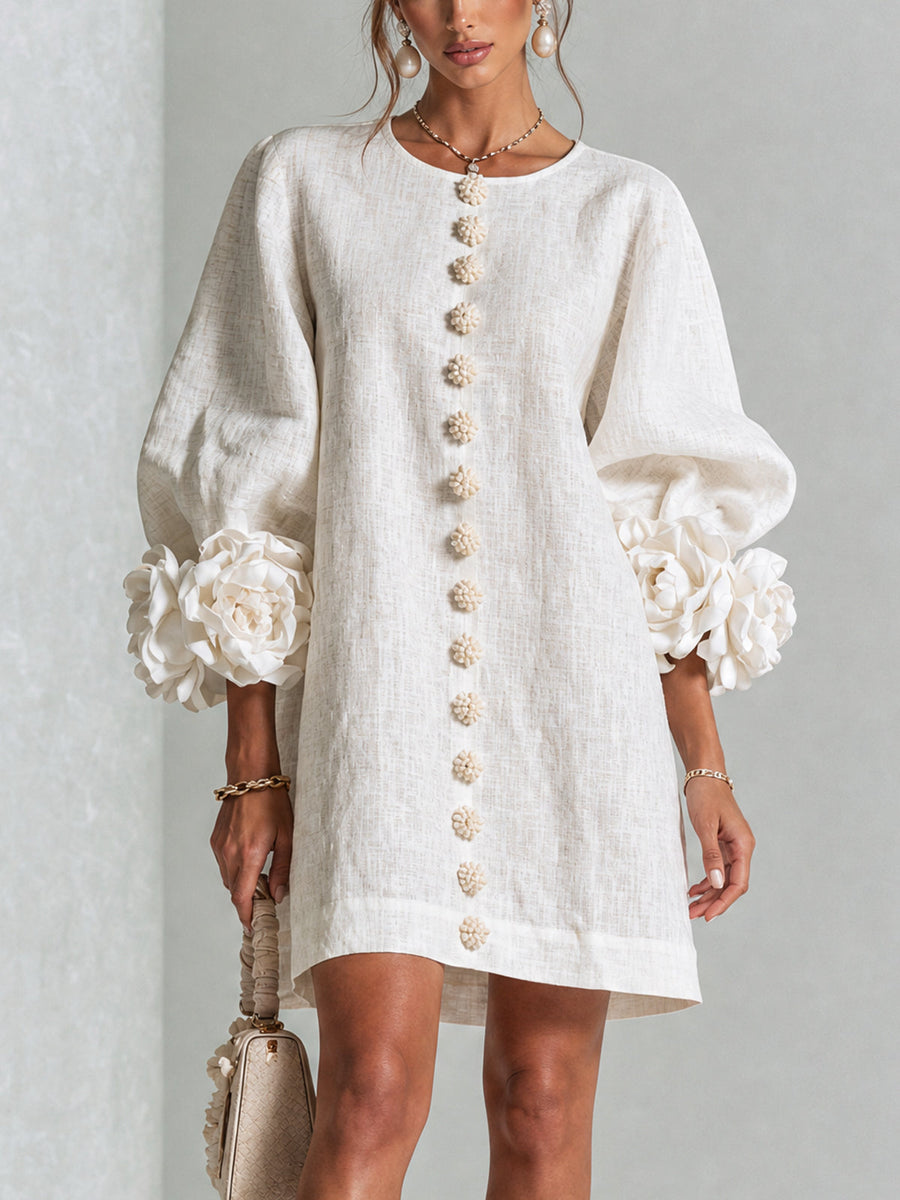 Alda dress in White