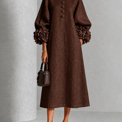 Evette dress in Brown